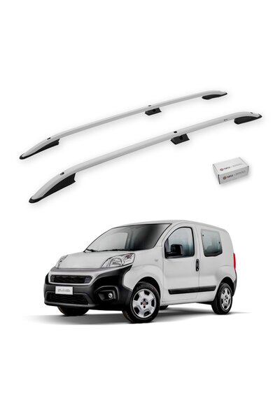 Fiat Fiorino 2008-2025 Arası Uyumlu Tavan Çıtası Crown Siyah-Gri