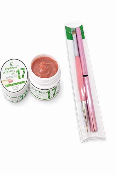 FSM Bengshangmei UV/LED Builder Gel No. 17 + Πινέλο εφαρμογής