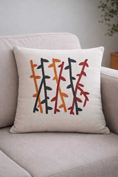 ALTINTERİM TEKSTİL AVM قطعتان من غطاء كيرلينت مطرز مقاس 45×45 سم