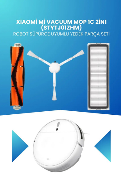 ELECTROLL Set de piese de schimb compatibile cu aspiratorul robot Mi Vacuum M...