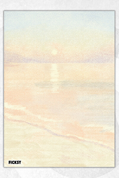 Ficksy دفتر ملاحظات A5 بدون خطوط - 50 ورقة - مذكرة - دفتر ملاحظات - ورق ملاحظات