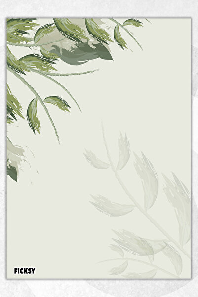 Ficksy دفتر ملاحظات A5 بدون خطوط - 50 ورقة - مذكرة - دفتر ملاحظات - ورق ملاحظات