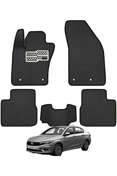 rebols Fiat Egea Uyumlu Araca Özel Eva Oto Paspas Takımı