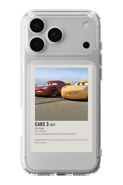 moonset Iphone 17 Pro Max Uyumlu Baskılı Yumuşak Silikon Şeffaf Telefon Kılıfı