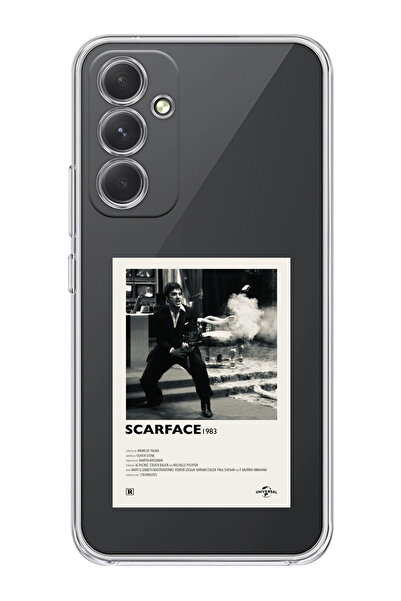 moonset Samsung Galaxy S25 FE Uyumlu Baskılı Yumuşak Silikon Şeffaf Telefon K...