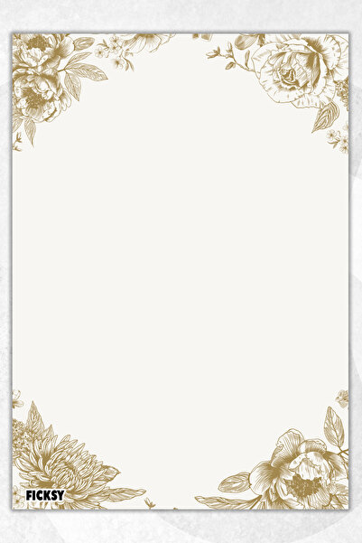 Ficksy دفتر ملاحظات A5 بدون خطوط - 50 ورقة - مذكرة - دفتر ملاحظات - ورق ملاحظات