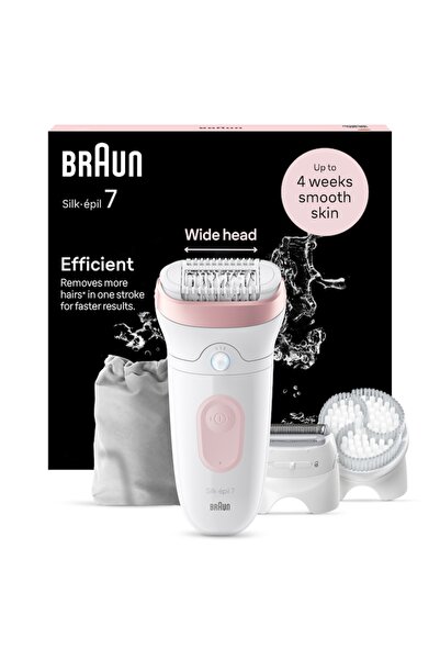 Braun Αποτριχωτική μηχανή Silk-épil 7 7-060 SkinSpa, Wet & Dry, MicroGrip, Sm...