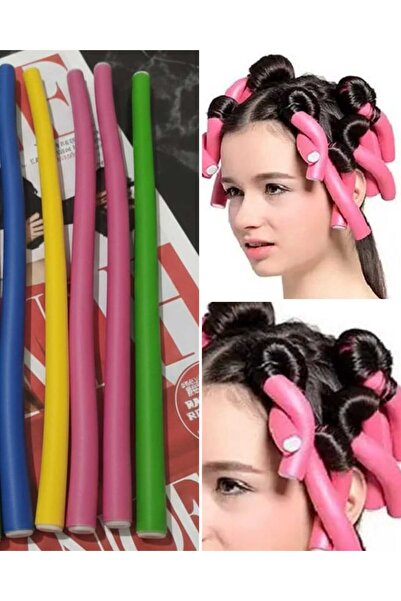 GÜLPEŞE 5 bucăți ondulatori pentru păr, role pentru coafarea părului, bețe pe...