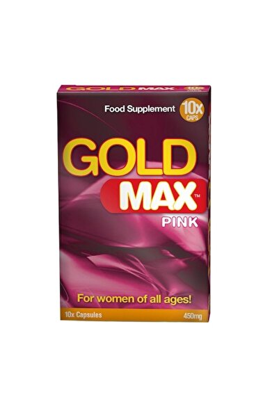GOLDMAX Pachet de capsule roz pentru creșterea libidoului la femei