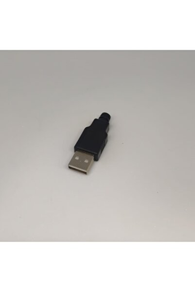 OEM Mufa USB (2.0) TIP A tata pe cablu carcasa plastic negru