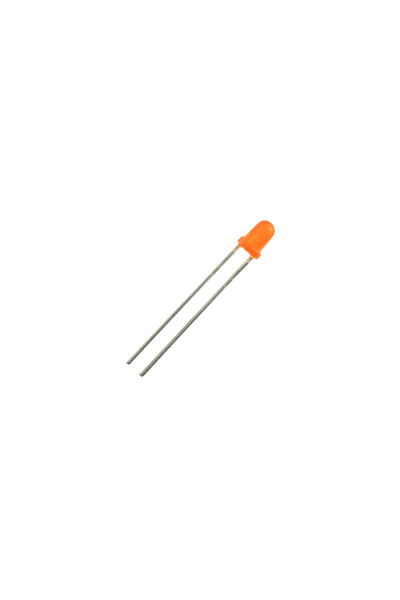 OEM LED 3mm orange 1.9V-2.1V 20mA