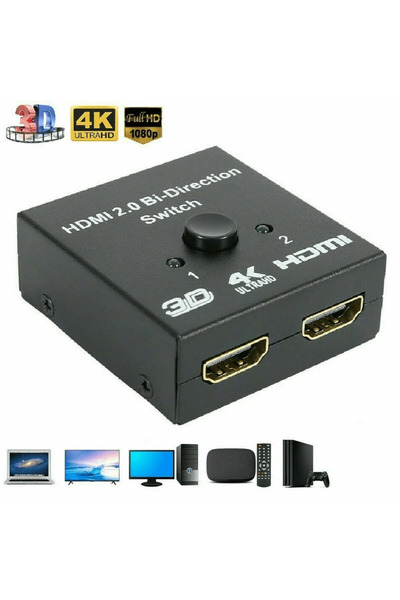 OEM Adaptor splitter/comutator HDMI bidirecțional 1x 2HDMI sau 2x 1HDMI