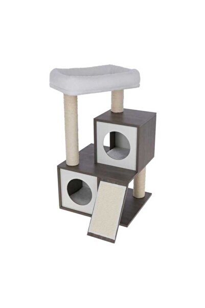 KERBL Cat Claw Sharpener Grey White/Black Sisal