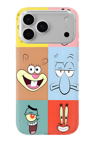 moonset Iphone 17 Pro Max Uyumlu Baskılı Yumuşak Silikon Şeffaf Telefon Kılıfı