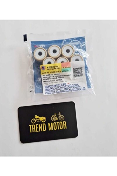 MOTTO Ön Debriyaj 6lı Ağırlık Baga Burcu Set - Tvs Wego Jupiter110