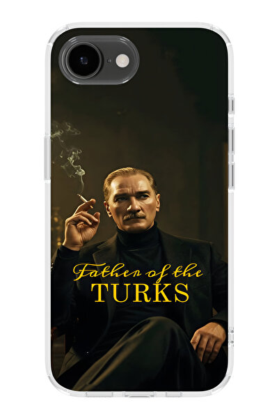 moonset Iphone 16E Uyumlu Baskılı Yumuşak Silikon Şeffaf Telefon Kılıfı