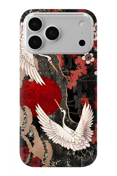 moonset Iphone 17 Pro Uyumlu Baskılı Yumuşak Silikon Şeffaf Telefon Kılıfı