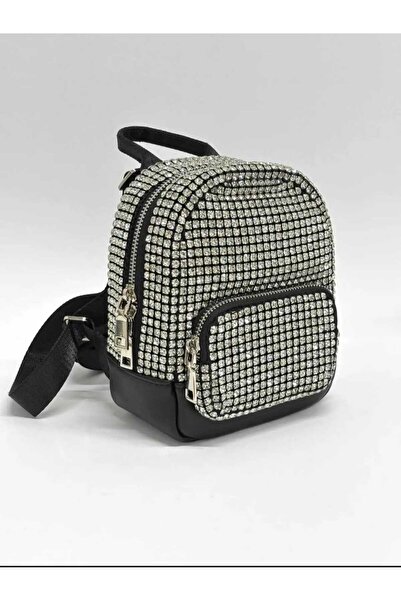 ÖZÜM TAKI Imported Women's Silver Stone Backpack