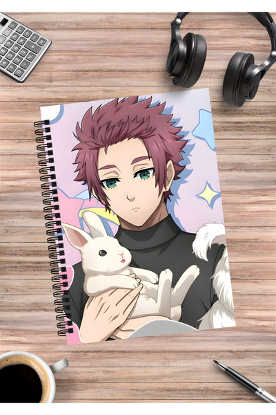 mertfigur Blue Lock Itoshi Sae Spiral Notebook A5 (50 Sheets)