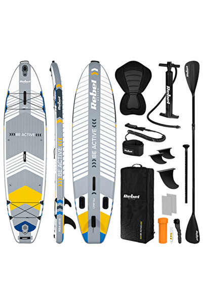 Rebel Set placă SUP gonflabilă activă 335 cm All-Round cu scaun de caiac
