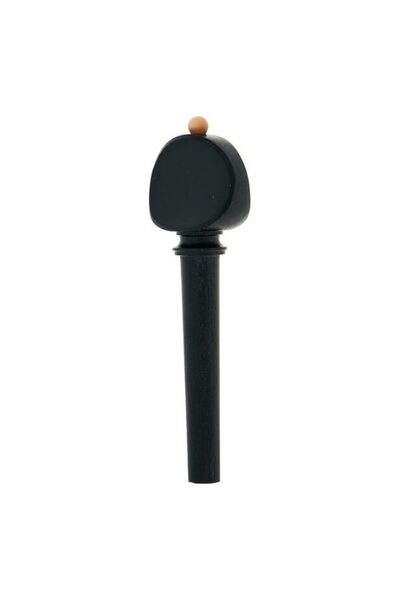 Audiosat 4/4 Violin Tuning Peg in Ebony with Gold Ball - Standard Model