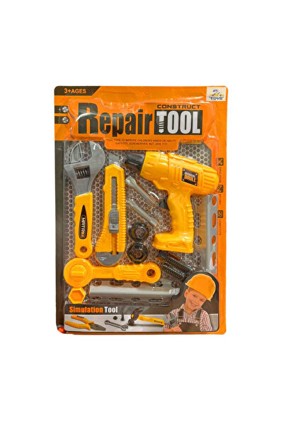 Art Tone 🔧🛠️ ÇOCUKLAR İÇİN TAMİR SETİ | 13 PARÇA | PİLLİ | 3 YAŞ+ 🛠️🔧