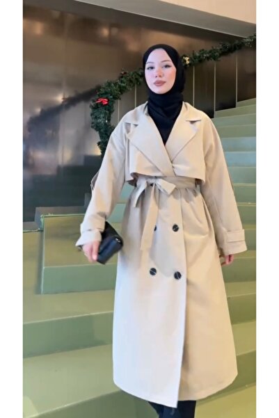 Kayzebutik Premium Oversize Trençkot