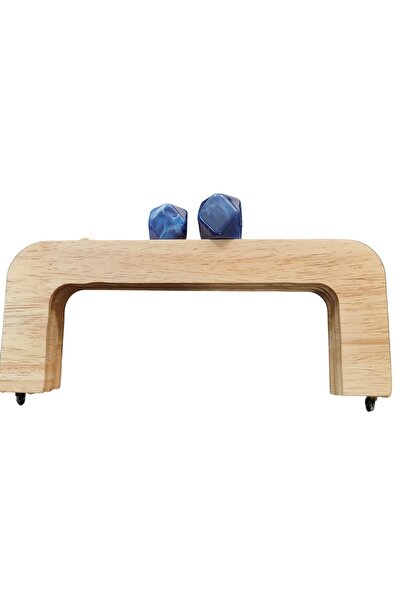 Sultan Ahşap Burs Kahverengi Boncuklu