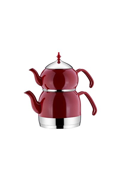 KORKMAZSHOP Korkmaz Reina Tea Samovar Set – Red