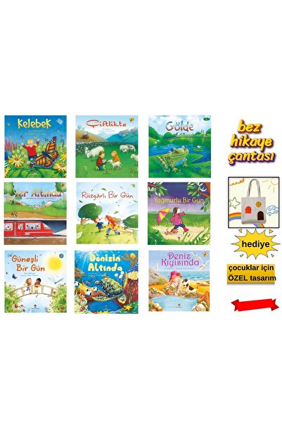 Tübitak Yayınları 3–6 Yaş Hikâye Seti 9 Kitap | Eğitici Resimli Çocuk Kitapla...