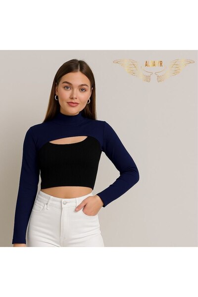 ALDAYER Neck Collar Sleeve