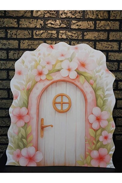 Bolat Dijital ÇİÇEKLİ KAPI Ayaklı Maket 100 cm