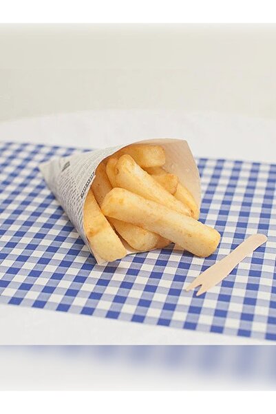 Mu Art Ahşap 100 قطعة شوكة كوكتيل خشبية للاستخدام مرة واحدة من خشب البتولا 8....