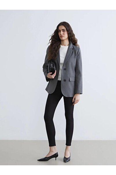 LC Waikiki Black Jupiter Super Skinny Fit Women's Jean Pants (S6)