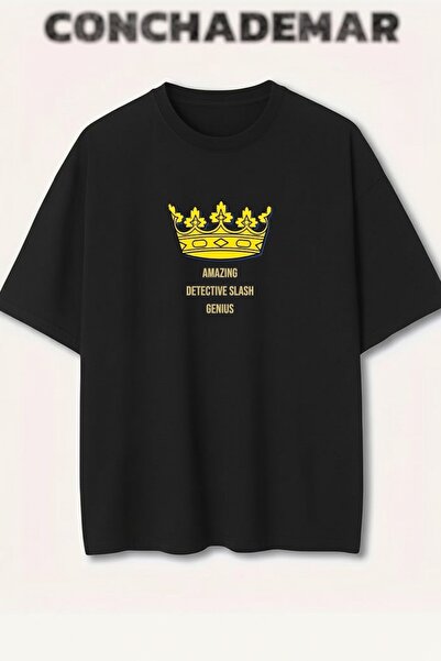 Vordevia Brooklyn 99 Printed Premium Oversize Cotton T-Shirt