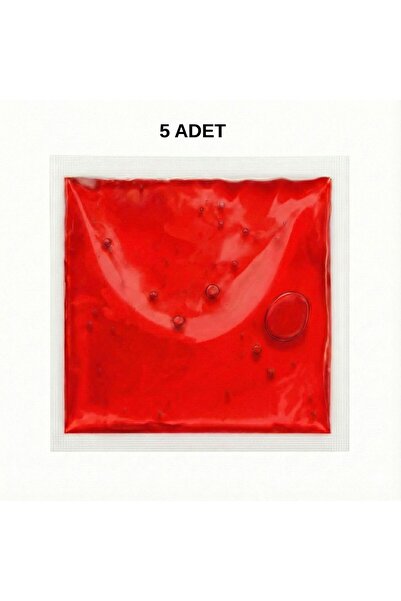 Vistart 5 Adet Sıcak Soğuk Termo Jel Buz Jeli Sıcak Soğuk Kompres 13x13cm Vis...