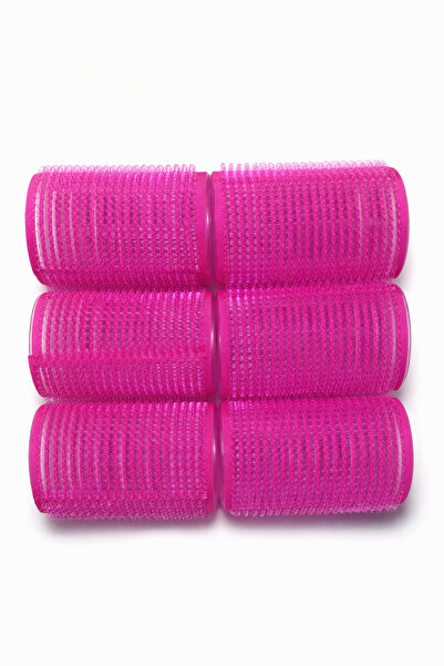 OEM Set bigudiuri autoadezive (velcro) pentru păr – Roz, reutilizabile