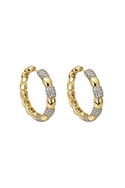 neslyaccessories Link Hoop Earrings