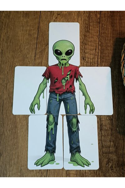 Paganca Virus Alien Strategy Game Cards - 50 Cards with Pouch Gift