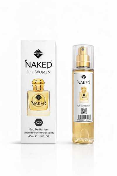 naked K23 For Women Eau De Parfum 45 ml – Çiçeksi Vanilyalı Kadın Parfüm