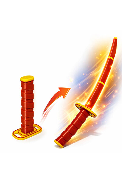 poptoons Galatasaray Takımlı Sallayınca Açılan Teleskopik Oyuncak Kılıç Repli...