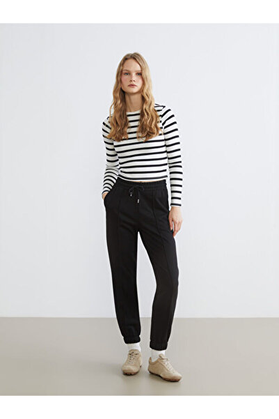 LC Waikiki RMZ GİYİM FARKIYA Γυναικείο παντελόνι jogger με κορδόνι στη μέση