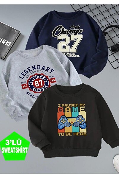 No Plan Hanorac pentru băieți, imprimat cu Chicago27-Legendary-Game, 3 stratu...