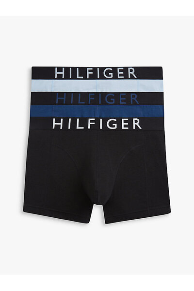 Tommy Hilfiger Erkek Trunk 3'lü Boxer Seti