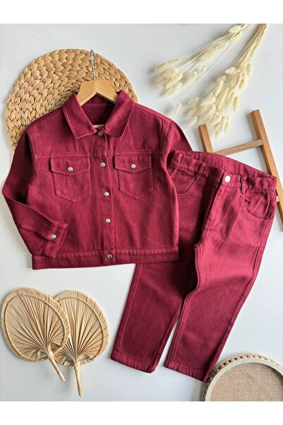 Denim Ceket Pantolon Takım