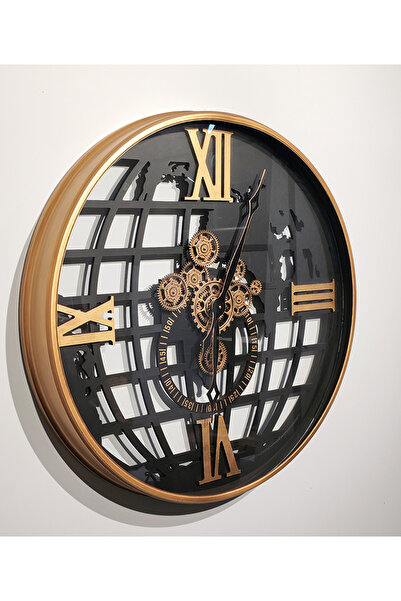 MEVAFA Special design metal wall clock with pinwheel