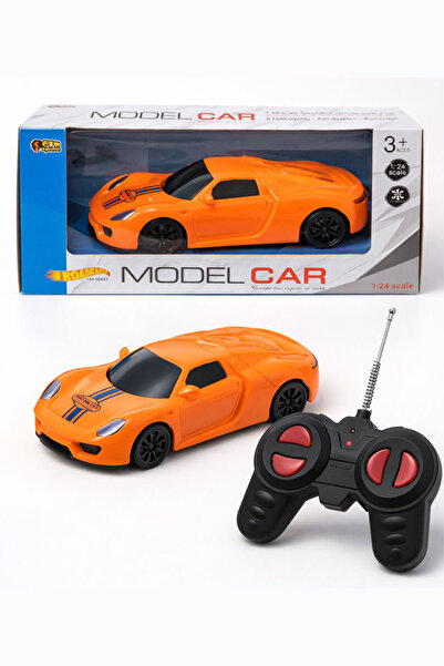 Solemia Uzaktan Kumandalı Yarım Fonksiyonlu Spor Araba 1:24 Ölçek Oyuncak Ara...