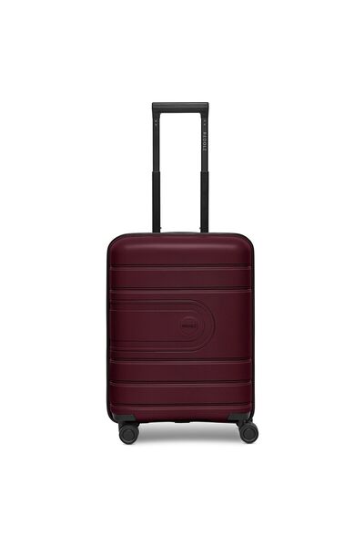 REDOLZ Essentials 11 4 Rollen Kabinentrolley 55 cm mit Dehnfalte