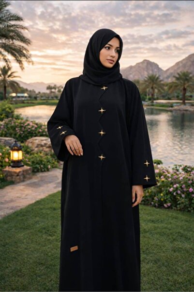 Lamsat Rose Fashion Elegant women's abaya