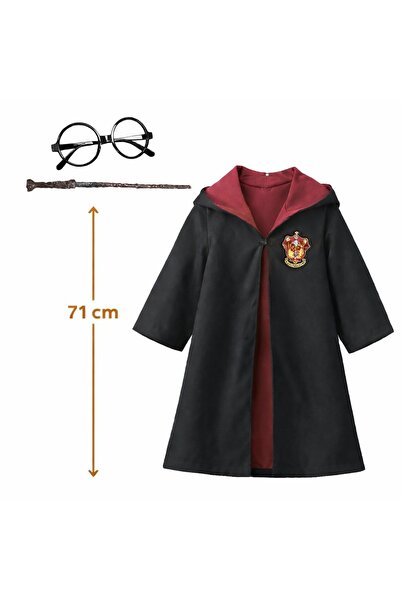 Fixport Harry Potter Bebek Kostüm Seti – Asa Gözlük Pelerin 71 cm (2-4 Yaş)